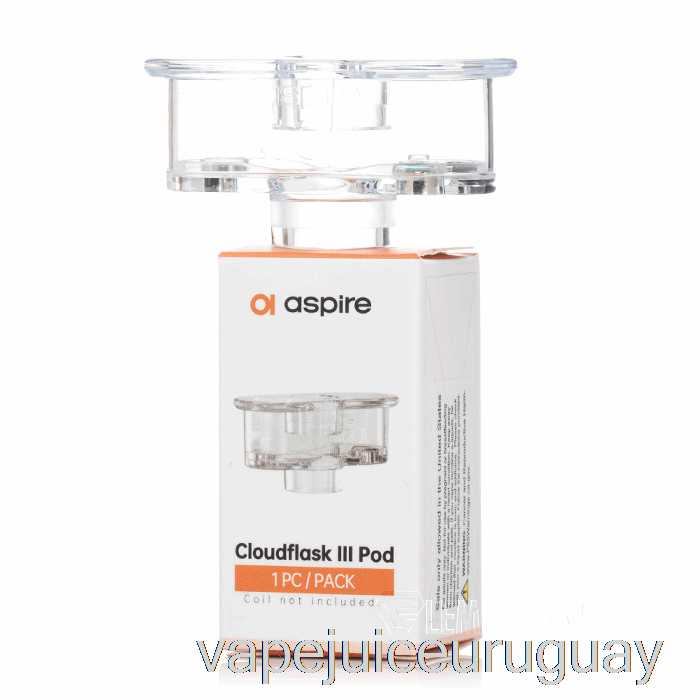 Aspire Cloudflask 3 Cápsulas De Repuesto 5,5 Ml Cápsula Recargable Vape Recargable
